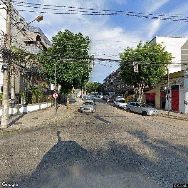Imagem estática do "Street View" da localização