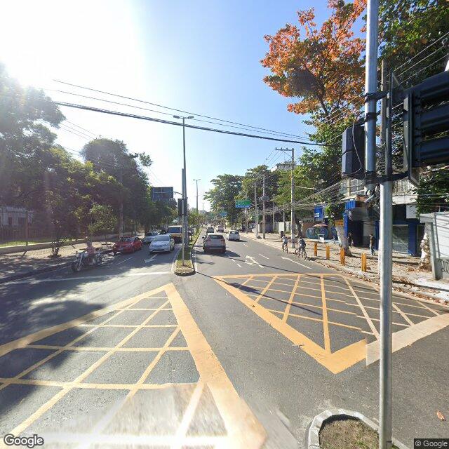 Imagem estática do "Street View" da localização