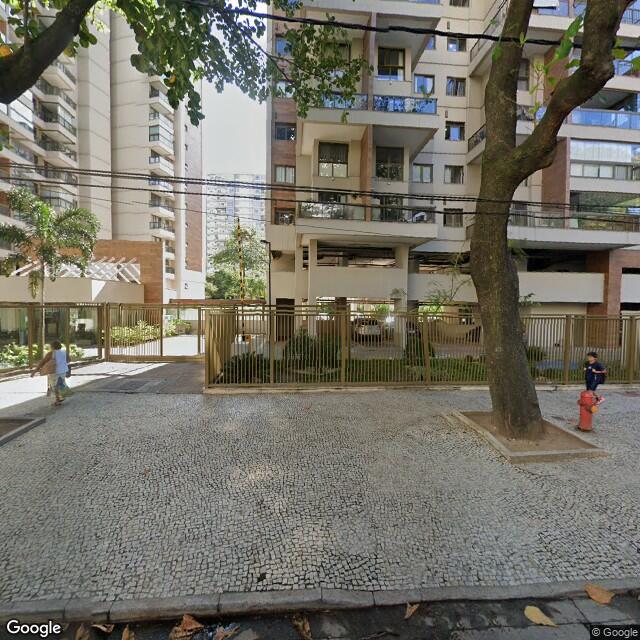Imagem estática do "Street View" da localização