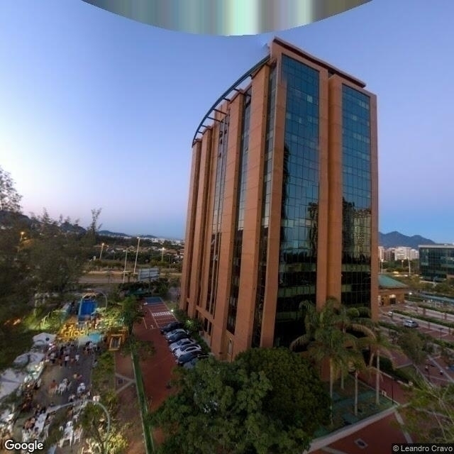 Imagem estática do "Street View" da localização