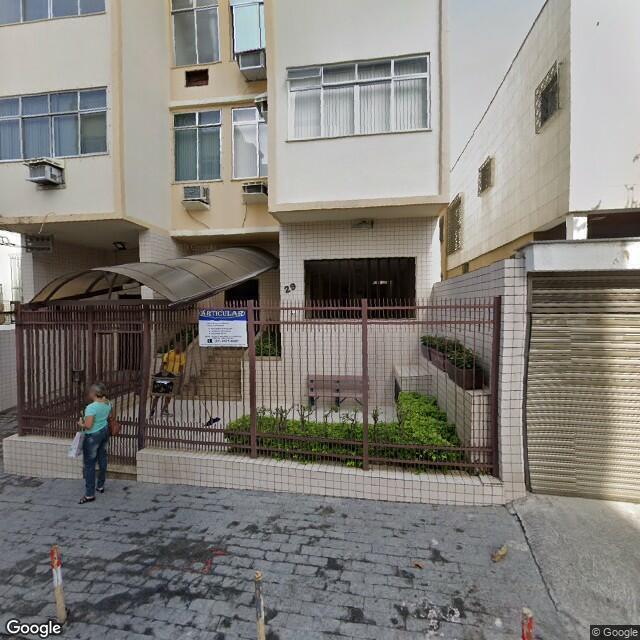 Imagem estática do "Street View" da localização