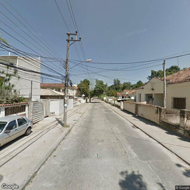 Imagem estática do "Street View" da localização