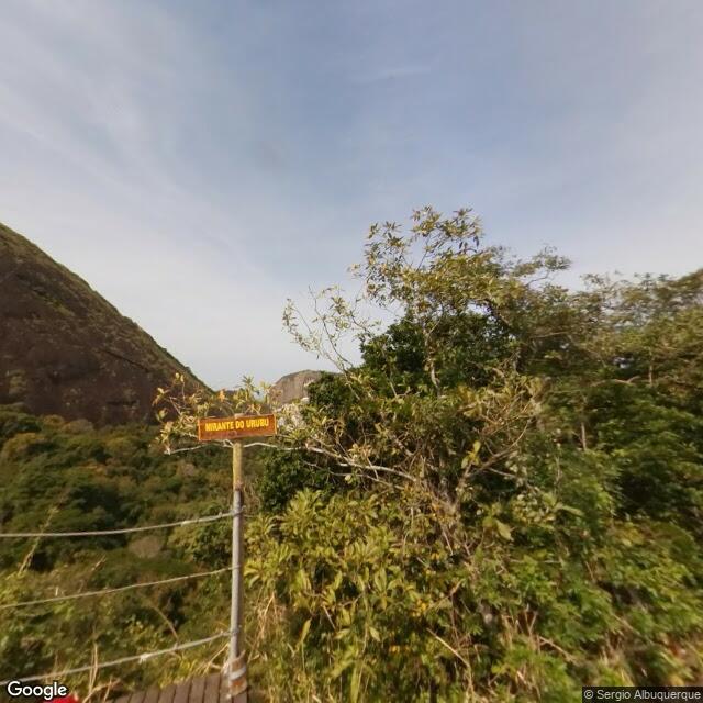 Imagem estática do "Street View" da localização