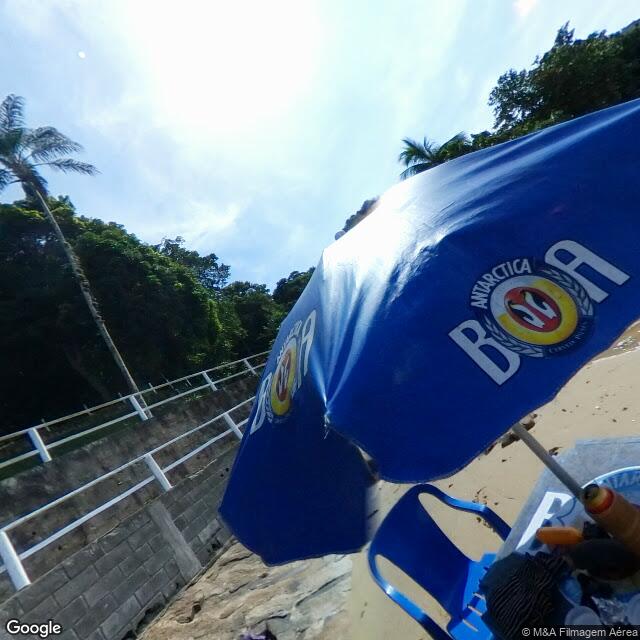 Imagem estática do "Street View" da localização