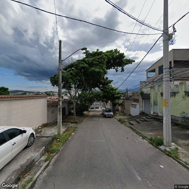 Imagem estática do "Street View" da localização