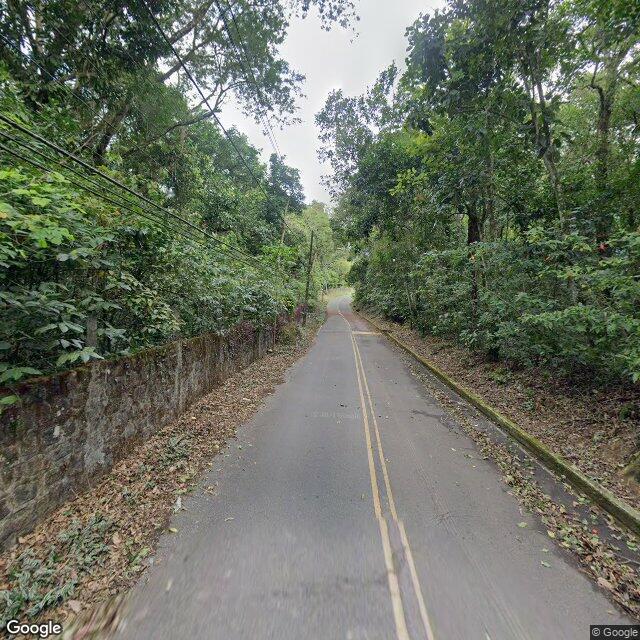 Imagem estática do "Street View" da localização