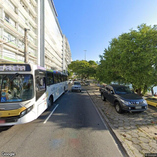 Imagem estática do "Street View" da localização