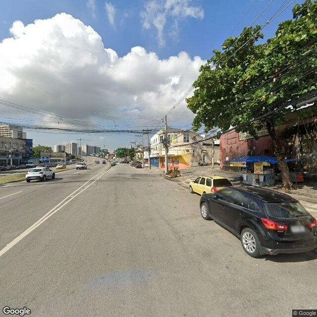 Imagem estática do "Street View" da localização