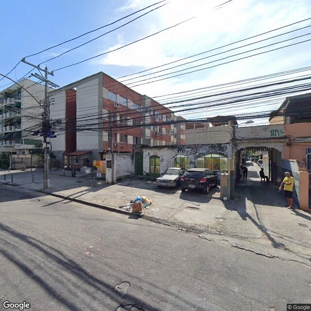 Imagem estática do "Street View" da localização