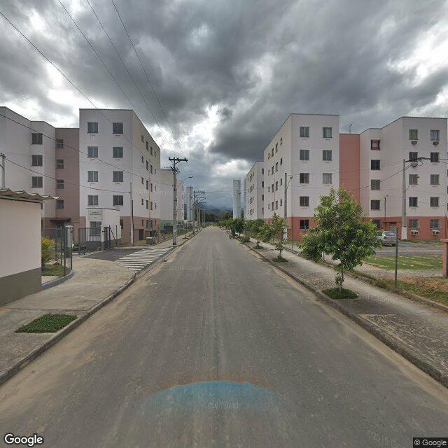 Imagem estática do "Street View" da localização
