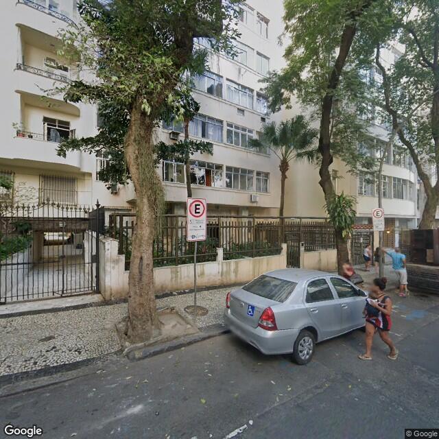 Imagem estática do "Street View" da localização