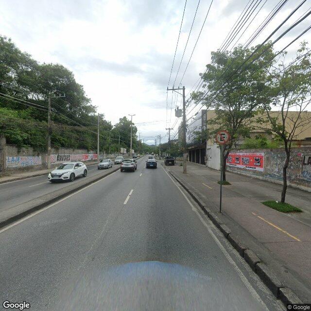 Imagem estática do "Street View" da localização