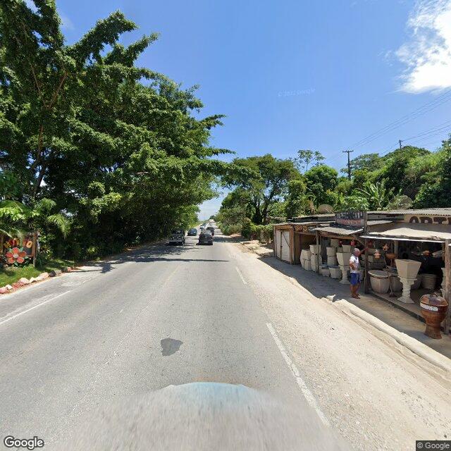 Imagem estática do "Street View" da localização