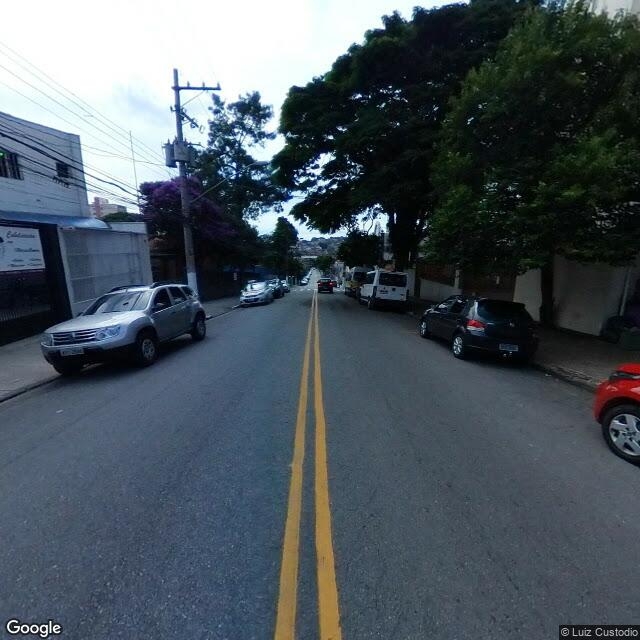 Imagem estática do "Street View" da localização