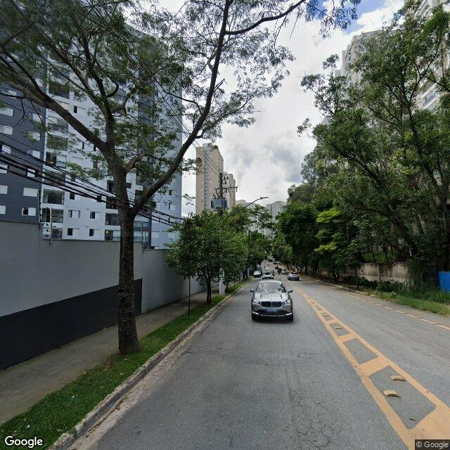 Imagem estática do "Street View" da localização