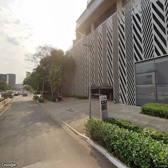 Imagem estática do "Street View" da localização