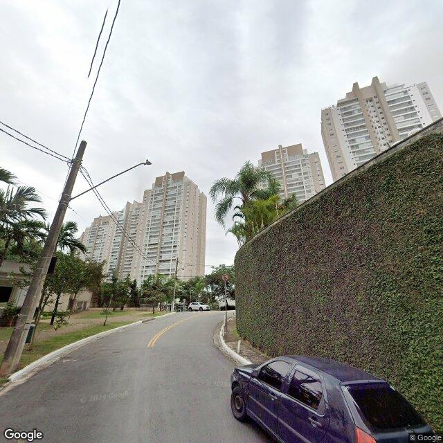 Imagem estática do "Street View" da localização