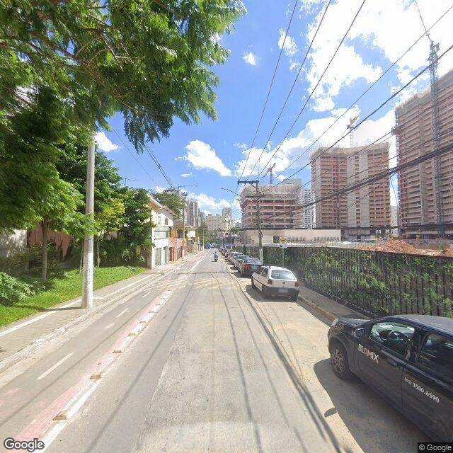 Imagem estática do "Street View" da localização