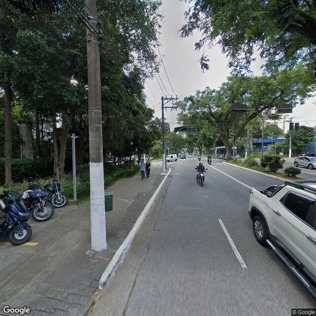 Imagem estática do "Street View" da localização