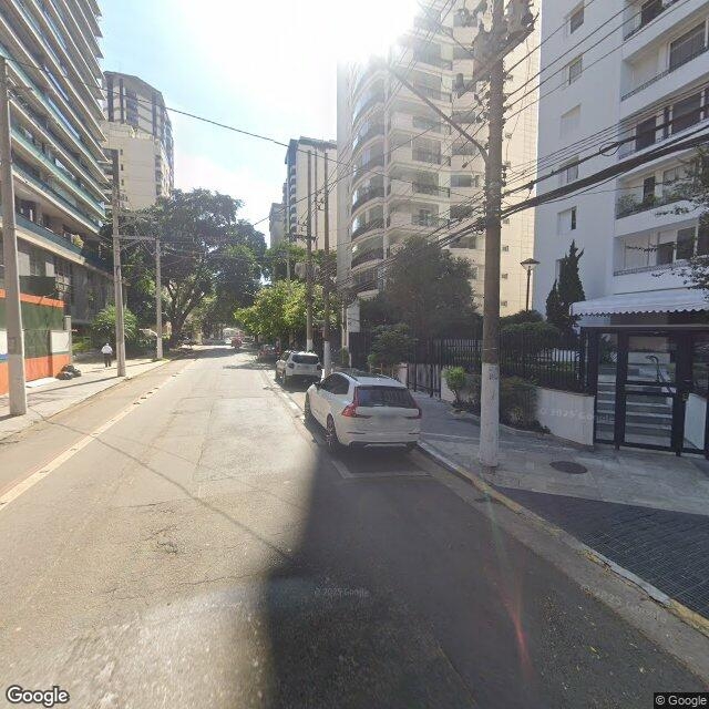 Imagem estática do "Street View" da localização