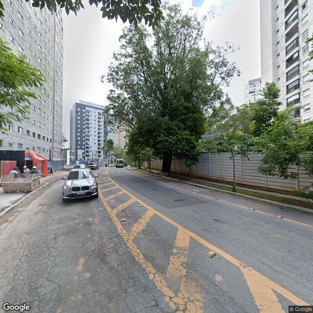 Imagem estática do "Street View" da localização