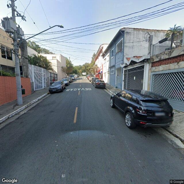 Imagem estática do "Street View" da localização