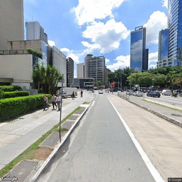 Imagem estática do "Street View" da localização