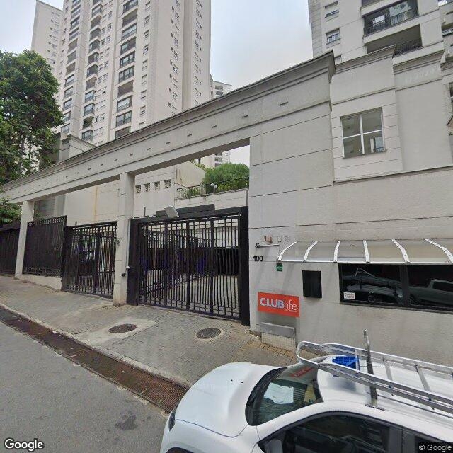 Imagem estática do "Street View" da localização