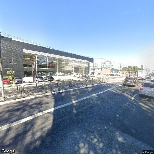 Imagem estática do "Street View" da localização