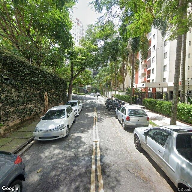 Imagem estática do "Street View" da localização