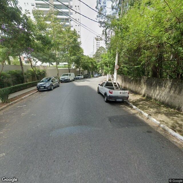 Imagem estática do "Street View" da localização