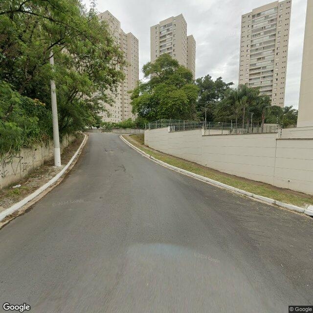 Imagem estática do "Street View" da localização