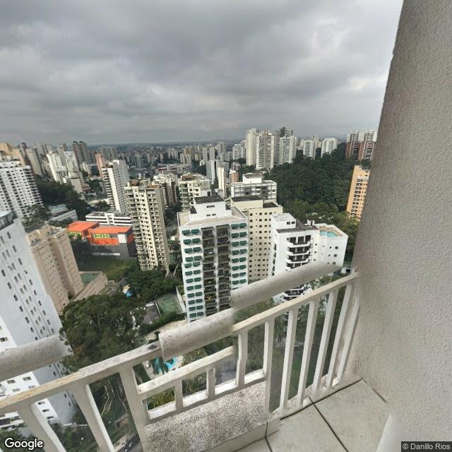 Imagem estática do "Street View" da localização