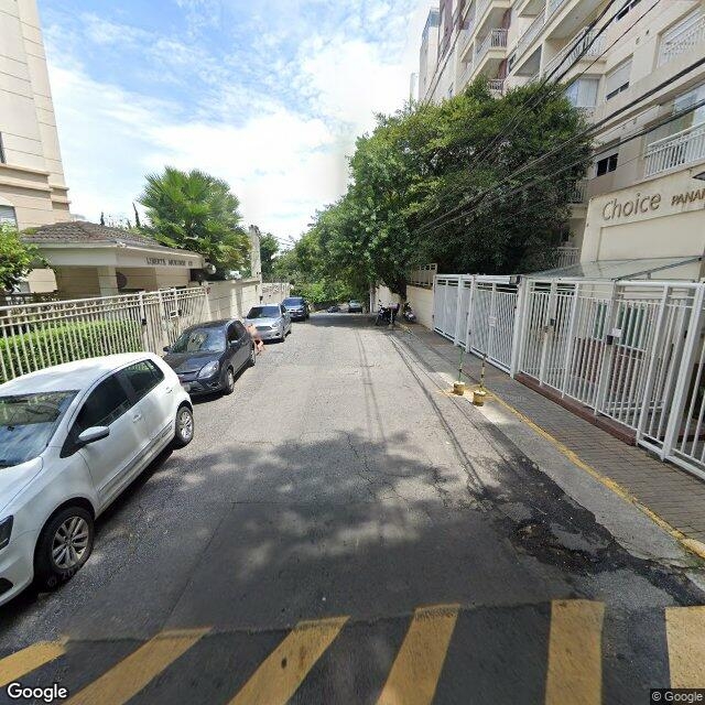 Imagem estática do "Street View" da localização