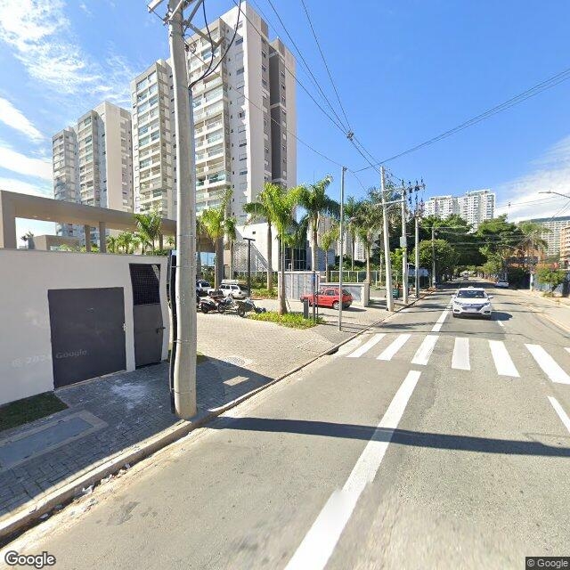 Imagem estática do "Street View" da localização