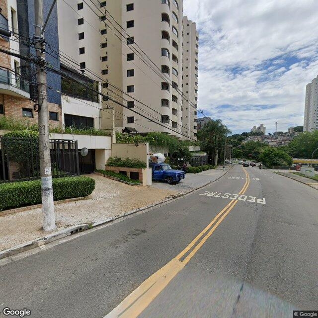 Imagem estática do "Street View" da localização