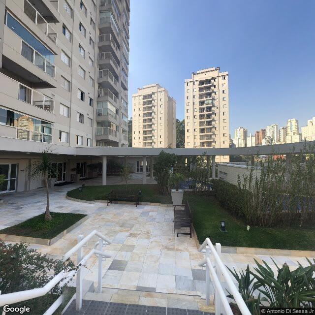 Imagem estática do "Street View" da localização