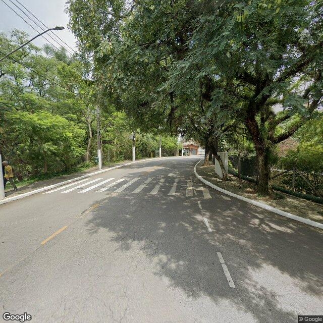 Imagem estática do "Street View" da localização