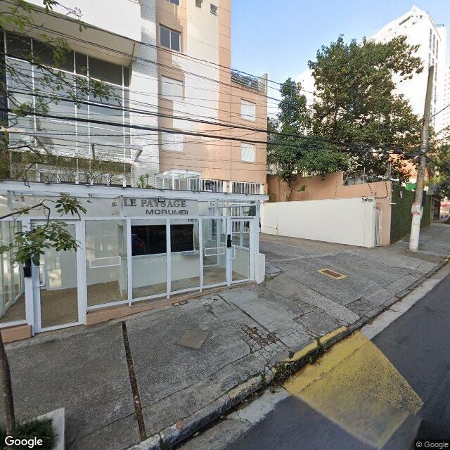 Imagem estática do "Street View" da localização