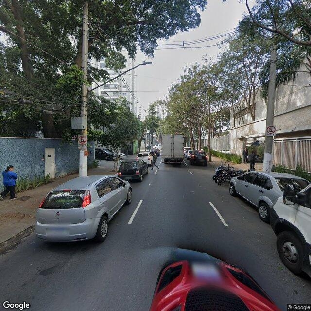 Imagem estática do "Street View" da localização