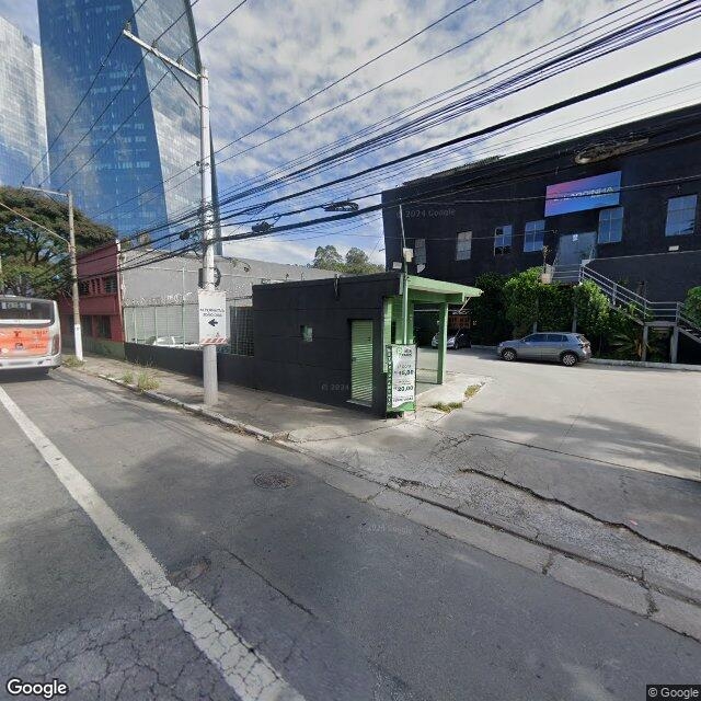 Imagem estática do "Street View" da localização