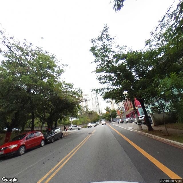 Imagem estática do "Street View" da localização