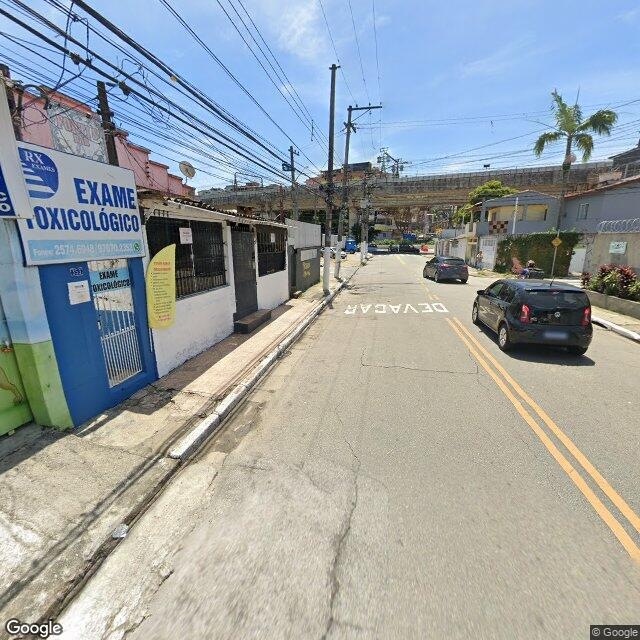Imagem estática do "Street View" da localização