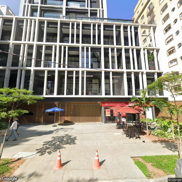 Imagem estática do "Street View" da localização