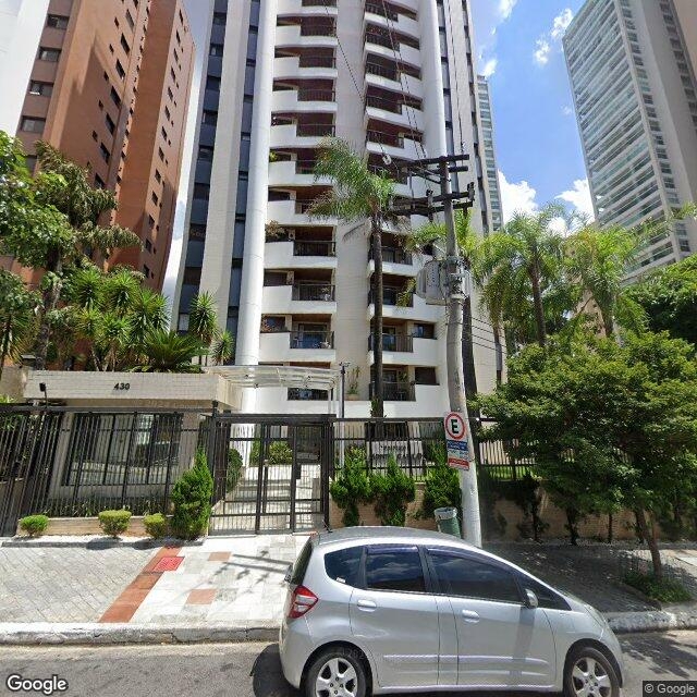 Imagem estática do "Street View" da localização