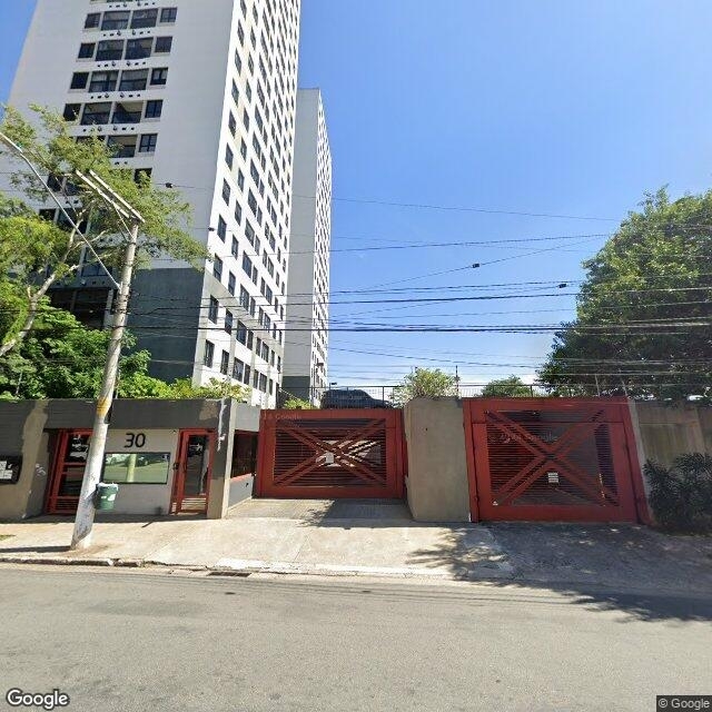 Imagem estática do "Street View" da localização