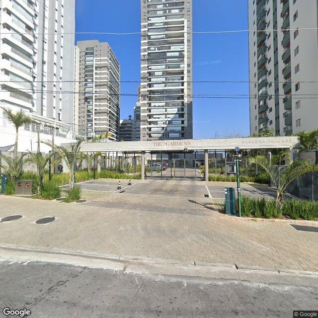 Imagem estática do "Street View" da localização