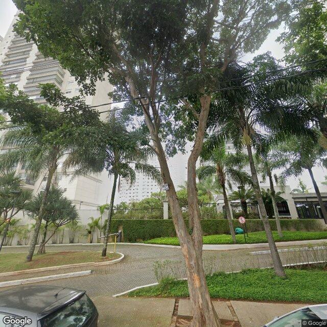 Imagem estática do "Street View" da localização