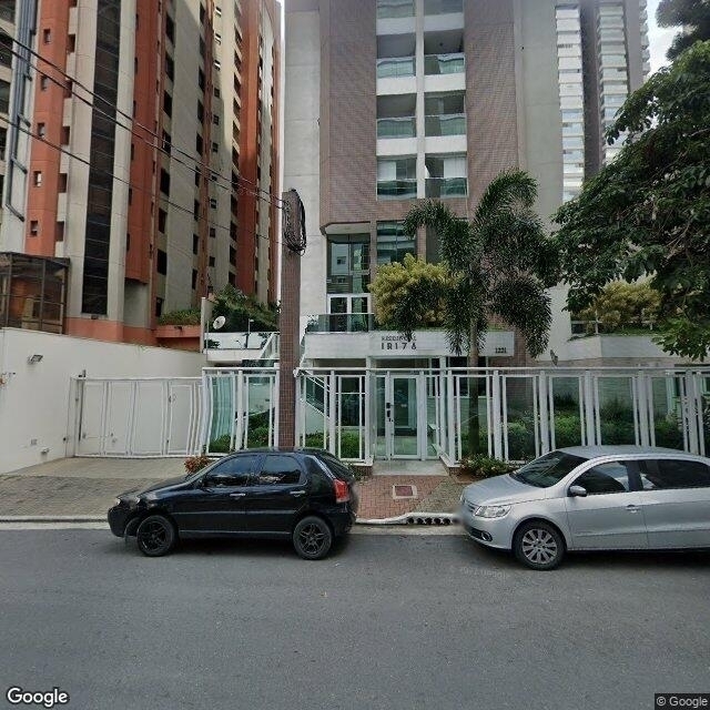 Imagem estática do "Street View" da localização