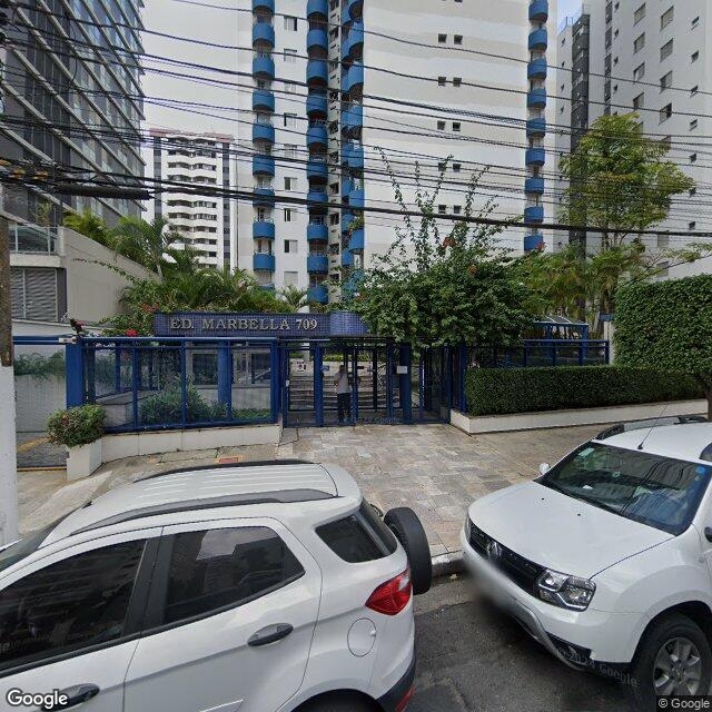 Imagem estática do "Street View" da localização